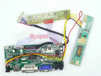 Yqwsyxl riadiacej Dosky Monitora Držiak pre B170PW06 V. 3 V3 HDMI + DVI + VGA LCD LED displej Regulátora Rada Ovládač