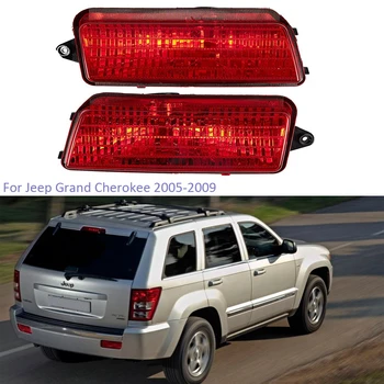 YTCLIN Zadný Nárazník Reflektorom Svetla na Jeep Grand Cherokee na roky 2005-2009 Hmlové Svetlo Spätného Svetla Stoplight Auto Ľahká Montáž