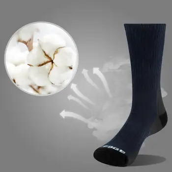 YUEDGE Mužov Ponožky Zimné Pohodlný Bavlnený Vankúš Posádky Športy, Turistiku, Trekking Ponožky 5 Párov 38-45 EÚ