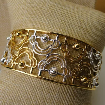 Yuminglai Dubaj 24K Gold Jewlery Nádherné Šperky Sady Náhrdelník FHK5387
