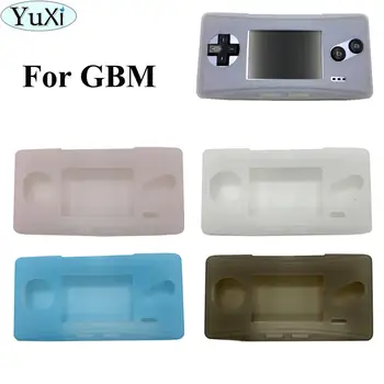 YuXi 4Color Mäkkej Gumy Pre GBM Ochrany Shell pre Nintendo pre GBM Silikónové Ochranné Puzdro