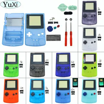 YuXi Plný puzdro Bývanie Shell Náhrada za Gameboy Vreckové Herné Konzoly pre VOP púzdro s Tlačidlami Auta a nástroje