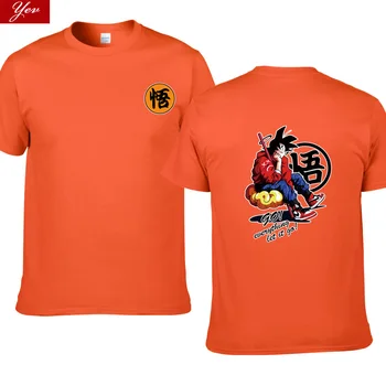 Z Goku bavlna T-shirt mužov son goku letné Tričko mužov Komiksu, Anime, Vegeta Harajuku oblečenie multi color T shirt mužov oblečenie