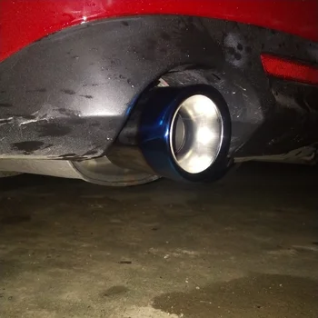 Z nehrdzavejúcej Ocele Auto Šál Koniec Výfukového Potrubia Tipy na Mazda 6 ATENZA Styling Časť
