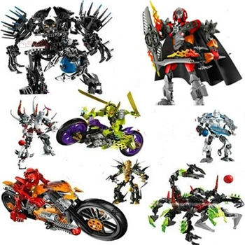 Z tlače Hero Factory StarWar Vojakov Roboty Hero Factory 4 5 6 Von Hmlovina Bionicle DIY Tehly Hračky