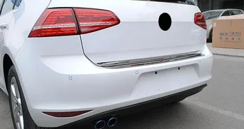 Zadné Dvere batožinového priestoru Kryt zadných dverí Výbava Pre VW GOLF 7 2013-2016 2017 Hatchback Chrome Chvost Brány Liatie Obloha Strip Styling