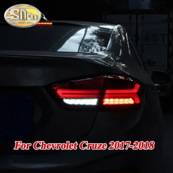 Zadné Jazdy Svetlo + Brzdové + Zadnej strane Lampa + Dynamické Zase Signál Auto LED zadné Svetlo zadné svetlo Pre Chevrolet Cruze 2017 2018