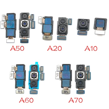 Zadné zadné Hlavným Smerom Späť Fotoaparát, Flex Pre Samsung Galaxy A70 A705F A60 A605F A50 A505F A20 A205F A10 A105F Modul Páse s nástrojmi