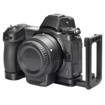 Zaťahovacie L Doska Držiak Držiak Kamery Hand Grip Pre Nikon Z6 Z7 LB-Z7 Rýchle Uvoľnenie Doskou Strane Doska Push A Pull