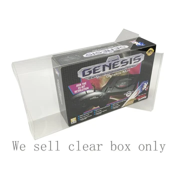 Zber Okno Display Box Úložný Box pre SEGA Genesis na MD Mini Európske a AMERICKÉ verzie hry chránič box