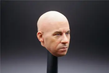 Zberateľskú 1/6 ACE Driver Macho Pán Vin Diesel Hlavu Túžila Sculpt Plešatý Model pre 12
