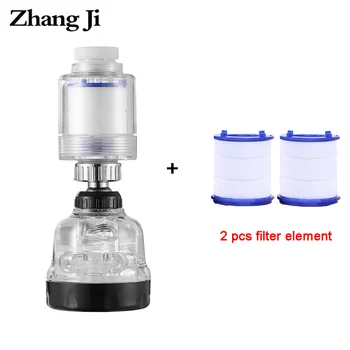 ZhangJi 3 režimy Kohútik Aerator Vodný Filter 360 Otočná Odstránenie Chlóru Filter na Čistenie Vody, Úsporu Batérie Filter