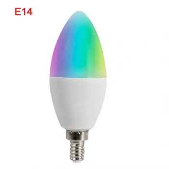 Zigbee 3.0 Smart LED sviečkach WiFi Žiarovky E14 E12 RGBCW 5W Tuya App Stmievateľné Nočné Osvetlenie Pracuje S Alexa Domovská stránka Google