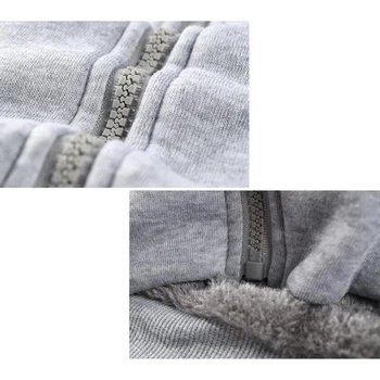 Zimná Bunda pánske Vysoko Kvalitné Polyester + Spandex Kabát Bežné Tenký Kabát Mužov Kabát s Kapucňou Elegantné Mužov Teplé Zip Kabát Outwear