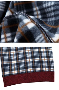 Zimné nové pánske svetre pribrala plus velvet sveter pánske pol turtleneck zips rovno pulóver sveter veľkosť clothin