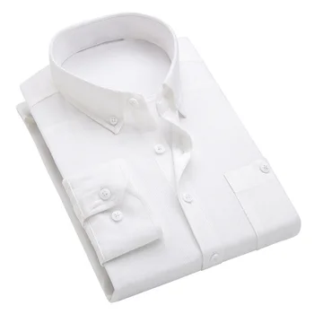 Zimné pánske menčester slim pánske s dlhým rukávom hrubé tričko pánske šaty pánske bežné jednofarebné tričko pánske rúna
