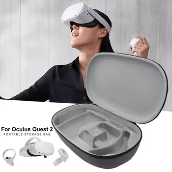 Ziskové Skladovanie Prípade Oculus Quest 2 Headset Cestovné Účtovná Úložný Box Pre Oculus Quest 2 Radič VR Príslušenstvo