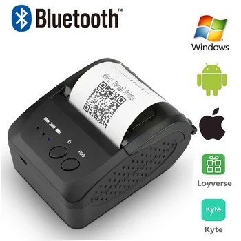Zjiang Prenosný POS Mini 58mm Bezdrôtová Tepelnej Prijatia Zákona Lístok Tlačiareň USB Port pre Android, iOS, Windows EÚ a USA Plug