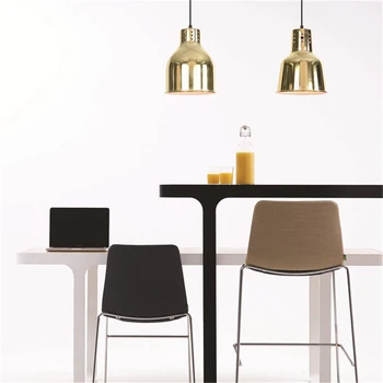 Zlato Moderný Prívesok Lampa Nordic Dizajn Domova Závesné LED Svietidlá Jedáleň Bar Vnútorné Osvetlenie Železa Droplight