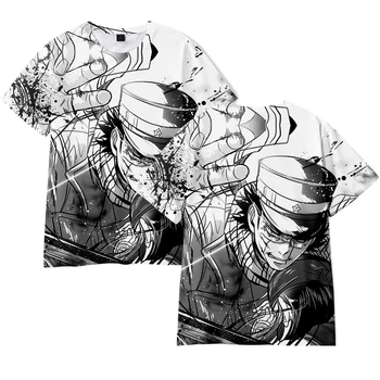 ZLATÉ KAMUY T shirt K Pop Volejbal Chlapec Cosplay 3D Baseball T-shirt Ženy/Muži Letné Hot Predaj Krátke Tričká Topy