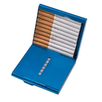 Zliatina hliníka Cigariet Prípade Držiteľ 20pcs Double-layer Cigariet Darčeka Podnikania Muži Cigaru Prípade Kontajner Gadget Dymu Nástroje