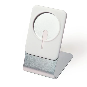 Zliatina hliníka MagSafe Nabíjací Držiak Pre iPhone-12 12 Pro Max 15W Magnetické 360 Stupňový Bezdrôtový Nabíjací Stojan
