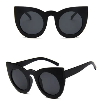 Značka Dizajnér Nové Cat Eye Slnečné Okuliare Ženy 2018 Luxusné Plastové Slnečné Okuliare Classic Retro Vonkajšie Oculos De Sol Gafas