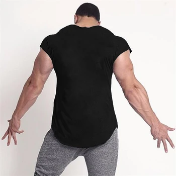 Značka Fitness Mužov Oblečenie 2020 Novej Svalovej Gorila Pevné Telocvični Tank Topy Hip Hop Vesta Street Wear Slim fit tričko bez Rukávov
