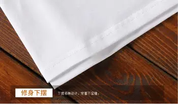 ZNG 2019 lete New Vysoká kvalita mužov tričko bežné krátky rukáv o-krku, bavlna t-shirt mužov značky white tee tričko black