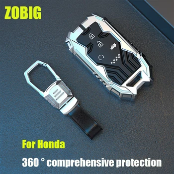 ZOBIG pre Honda príveskom Tlačidlo Krytu Prípade Chránič Kompatibilný s Honda Civic Accord, CR-V, H-V-Fit Odyssey JED Crossto