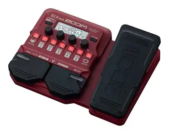 Zoom B1X Štyri Elektrické Basy Účinky Procesor Bass Multi-Efekty Pedál