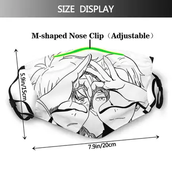 Zostatok NEOBMEDZENÝ Daisuke Kambe Detektív Anime Mascarilla Masque Pleťová Maska Fugou Keiji Módne Úst Masky S Filtrami