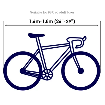 Zvlnené Série Bike Kryt Jednoduchý a Štýlový Cestnej Bike Protiprachový Kryt Kvalitné Elastické Vlákna Bike Kryt Krytý Pneumatiky Protiprachový Kryt