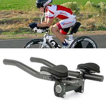 Zvyšok TT Hliníkové Riadidlá bike zvyšok riadidlá sú tiež vybavené hubky pad kryt na koleno pozíciu, Keď sa na Koni
