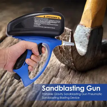 Závažnosť Typ Tryskanie Spray Paint Zbraň Sandblaster Sprej Nástroje Sandblasting Zbraň určený pre Všetky Druhy Svetelných Malé Kovov
