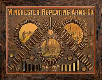 Zúfalý Podnikov Winchester - Pušky & Munície Tin Znamení Kovu Maľovanie Cínom Prihlásiť Stenu Dekor Dosky Retro Pub & Bar Tin Plagát