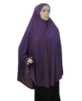 Úplné Pokrytie Moslimských Žien Modlitba Šaty Niquab Dlhý Šál Khimar Hidžáb Islam Veľké Režijné Oblečenie Jilbab Ramadánu Arabskom Blízkom Východe