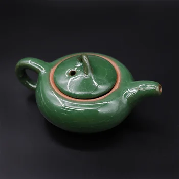 Čaj sada keramický hrniec čaju Čínsky čajový set čajový obrad domov záhrada kung-fu-čaj-nastavte farebné