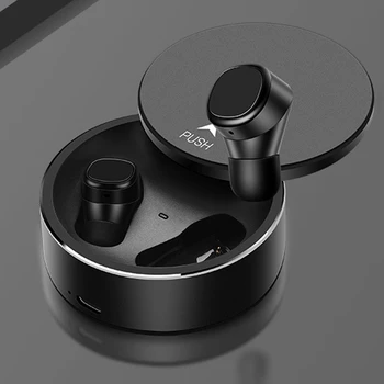 Čarovná Hudba TWS-07 Bezdrôtové Bluetooth slúchadlá šumu TWS športové mini bluetooth headsety podporu bezdrôtového nabíjania