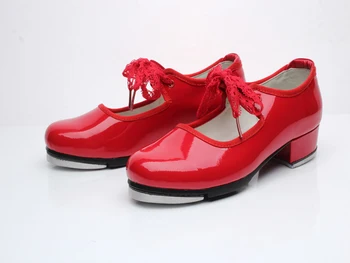 Červená Farba Teenagerov Dieťa Ťuknite Na Položku Tanečné Topánky Kvality Stepdames Topánky Učiteľov Fáze Ťuknite Na Položku Tanečné Topánky Pre Deti A Dievčatá