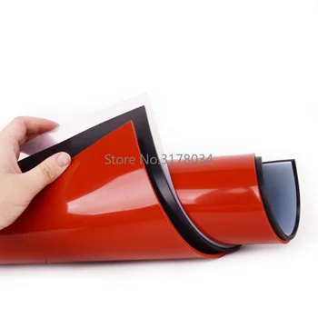 Červená Čierna Silikónová Guma 500x500mm Priesvitné Dosky Mat Vysoká Odolnosť voči teplotám Virgin Silikon Gumové Podložky