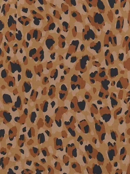 České Letné Šaty 2020 Krátky Rukáv Leopard Tlač Šaty Žien Bežné Prehrabať Sundress V Krku Femme Župan Plaviek Femme Župan