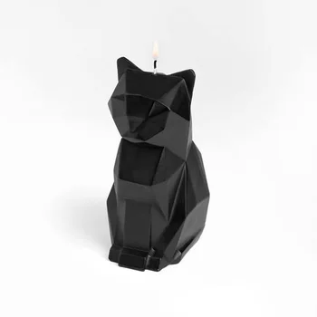 Čierna Mačka, Sviečka Pet sviečky Ručne vyrábané sviečky Plavidlá Scary skeleton Sviečka s kostra