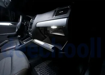 Čisto Biely, bez Chýb LED žiarovka interiéru mapu dome svetlo, sada Na Pre VW Jetta Pre Bora Pre Vento 4 5 6 MK4 MK5 MK6 (1998-2016)