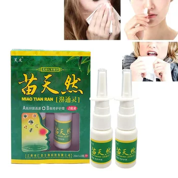 Čínska Tradičná Lekárska Bylina Nosový Sprej Rýchlu Úľavu Akútne Chronické Alergické Nádchy, Svrbenie nosa，Nos Masér Sprej