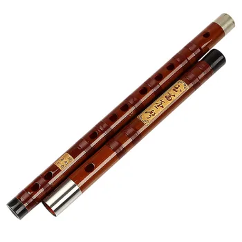 Čínsky Bambusová Flauta Basy G Basy Byt B Profesionálny Tradičné Flauta dizi Hudobné Nástroje