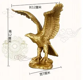 Čínsky biely bronzové sochy, plastiky, orly a sovy, rôzne štýly, ktoré sú dodávané zdarma