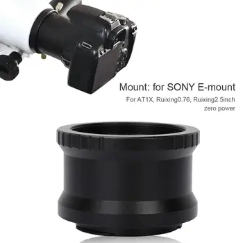 Ďalekohľad Krúžok pre Sony NEX Kamery Adaptér M48*0,75 mm pre Sony A7 A7S A7R Ar7II kamery Adaptér Objektívu (48 mm pre NEX)