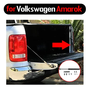 Šok Pomoc pre Volkswagen Amarok 2013-2019 Vyzdvihnutie Doplnky z Nerezovej Zadné zadné dvere Spomaliť Plynové Vzpery Klapky