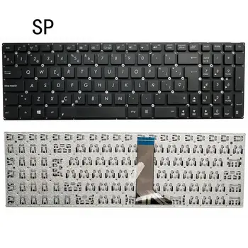 Španielsky Klávesnica pre ASUS x551 X551M X551MA X551MAV F550 F550V X551C X551CA A555 A555L X555 K555 K555L SP Notebooku, klávesnice čierna